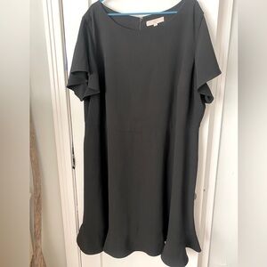 Loft by Ann Taylor black dress size 24. PC